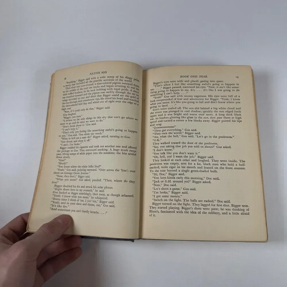 Native Son - by Richard Wright 1940 Vintage book